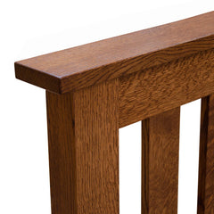 Mission Amish Queen Rail Bed