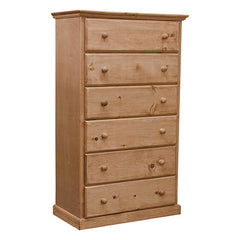 6 Drawer Pine Chest
