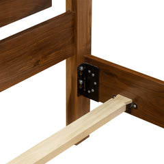 Castle Live Edge Character Walnut Bed