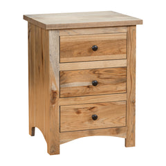 Mission 3 Drawer Night Stand