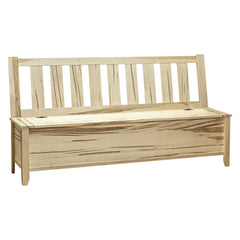 Amish Rochester Bench W/Back