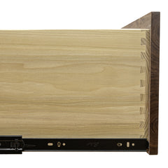 Brown Maple 2 Drawer Cunningham Nightstand