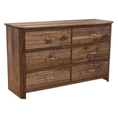 Brown Maple 6-Drawer Cunningham Chest
