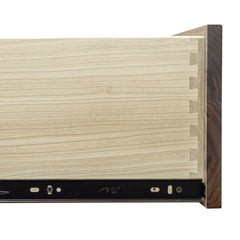 Brown Maple 5-Drawer Cunningham Chest