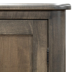 Amish Smoke Gray Armoire