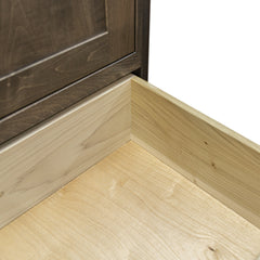 Amish Smoke Gray Armoire