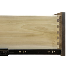 Amish Smoke Gray Armoire