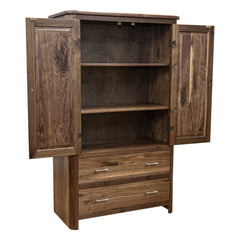 Brown Maple Cunningham Armoire