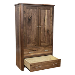 Brown Maple Cunningham Armoire