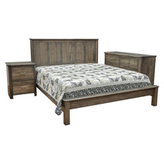 Smoke Gray Cunningham Bed