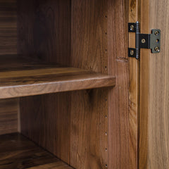 Yancy Cobler Armoire - Walnut