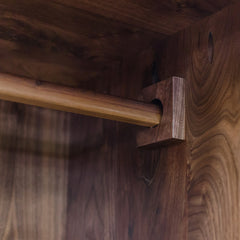 Yancy Cobler Armoire - Walnut