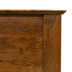 Yancy Cobler Queen Bed - Cherry Wood