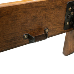 Yancy Cobler Queen Bed - Cherry Wood