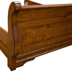 Amish Traditional Lux Sleigh Bed