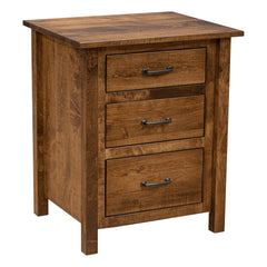 Smith 3 Drawer Nightstand