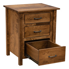 Smith 3 Drawer Nightstand
