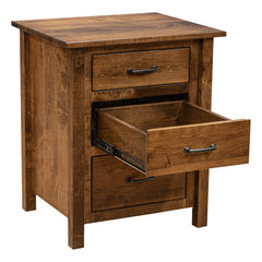 Smith 3 Drawer Nightstand