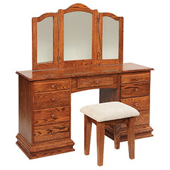 56" Deluxe Clockbase Dressing Table