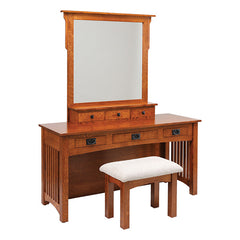 60" Mission Dressing Table