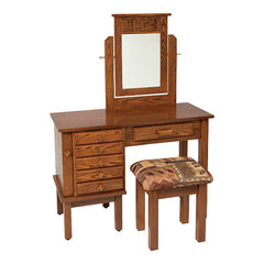 42" Mission Jewelry Dressing Table