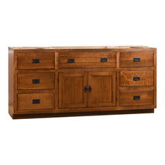 74" Mission Bathroom Vanity