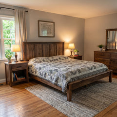Brown Maple Cunningham Bed