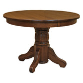Traditional Amish 42" Round Dining Table