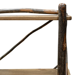 24" x 60" Hickory Bookshelf