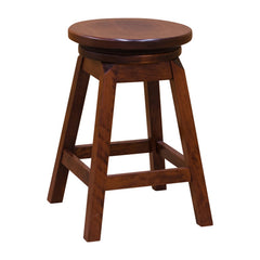 30" Amish Swivel Stool