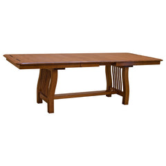 Diamond Mission Solid Oak Dining Table