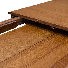 Diamond Mission Solid Oak Dining Table