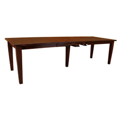 38" x 66" Amish Frontier Dining Table w/ 4-Leaves