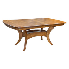 Amish Galveston Solid Quarter Sawn White Oak Dining Table