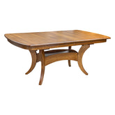 Amish Galveston Solid Quarter Sawn White Oak Dining Table