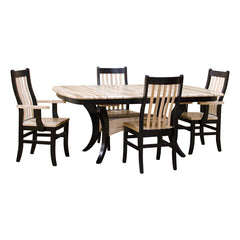 Amish Galveston Solid Wood Dining Table