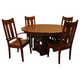 60" RD Greene & Greene Gamble House-Dining Set 4