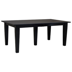 42" x 72" Amish Mission Harvest Shaker Onyx Table
