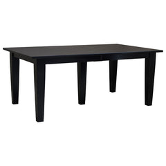 42" x 72" Amish Mission Harvest Shaker Onyx Table