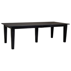 42" x 72" Amish Mission Harvest Shaker Onyx Table