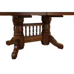 Traditional Double Pedestal Dining Table