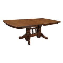 Traditional Double Pedestal Dining Table