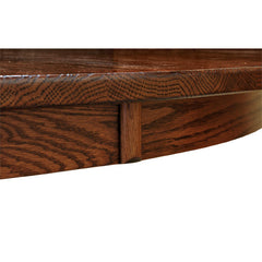 60" Round Dining Table w/ Pot Belly Base