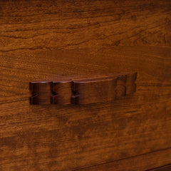 Greene & Greene China Hutch w/ Tree of Life Glass