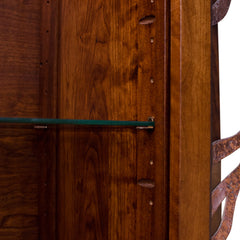 Greene & Greene China Hutch w/ Tree of Life Glass