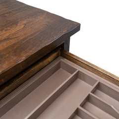 64" Amish Live-Edge Server