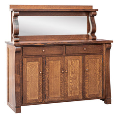 Roycroft Style Server W/Mirror