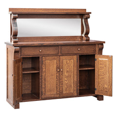 Roycroft Style Server W/Mirror