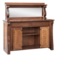 Roycroft Style Server W/Mirror