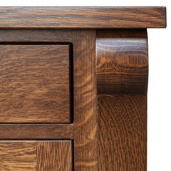 Roycroft Style Server W/Mirror